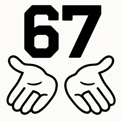67 hands svg png, 67 hands svg, 67 hands png, 67 hands clipart, 67 hands digital download, 67 hands digital file, 67 hand design, 67 image