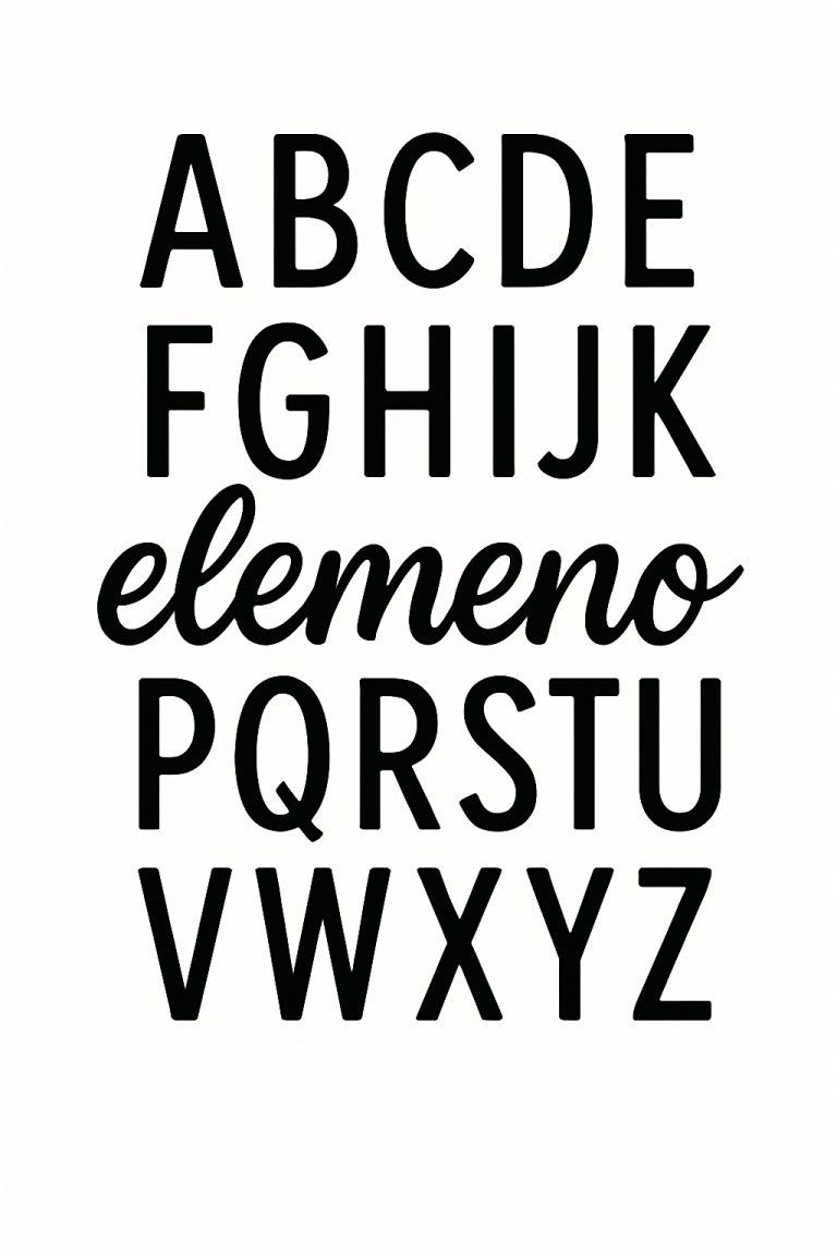 Alphabet Elemeno Svg, Png, Eps, Pdf Files, Back To School Svg, Teacher Svg, Preschool Teacher Svg, Elementary Teacher Png