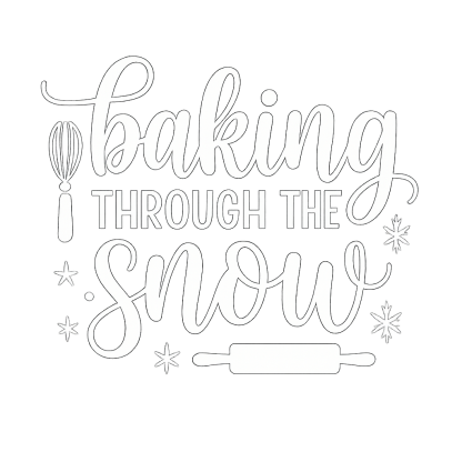 Baking Through The Snow SVG, Christmas Pot Holder svg, dxf, png instant download, Christmas Baking svg, Christmas Bake SVG, Holiday Baking