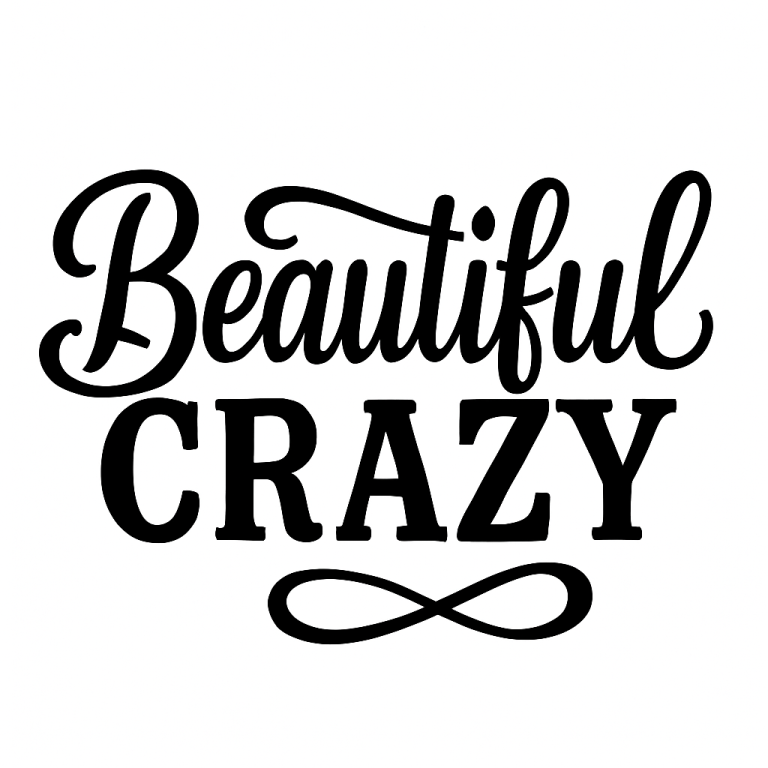 Beautiful Crazy Svg Png Eps Pdf Cut Files, Country Song Svg, Cricut Silhouette