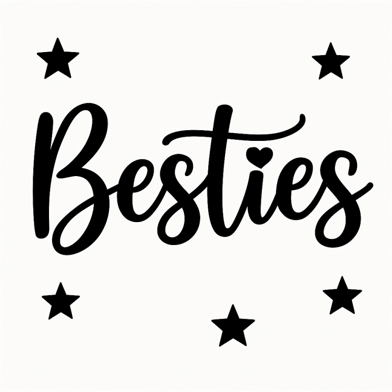 Besties SVG, PNG, Best Friends SVG, Mommy and Me Shirt Design, Instant Download, Mom Valentine Sweatshirt svg, Matching Valentine Shirts