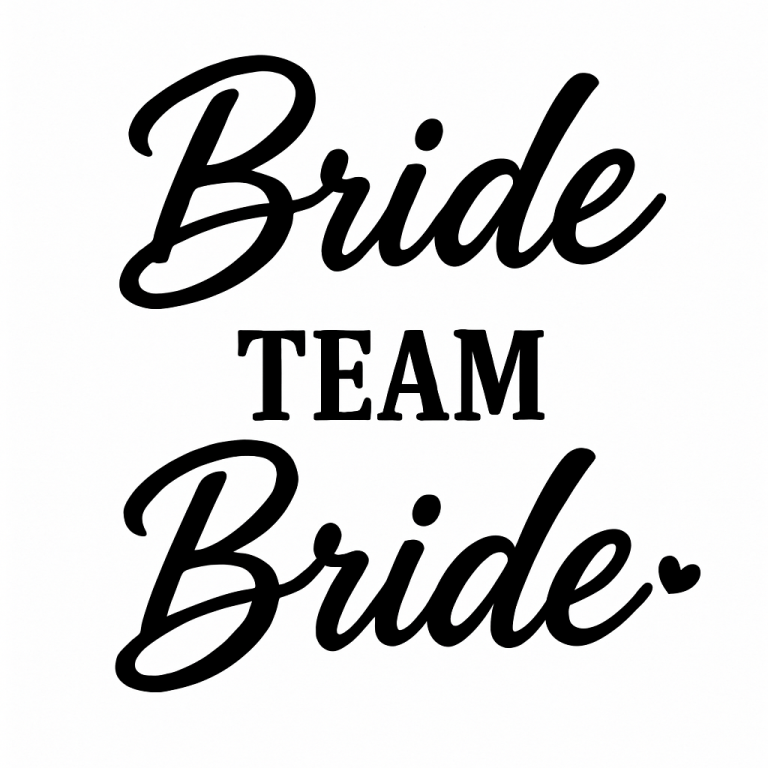 Bride Svg Png Eps Pdf, Team Bride Svg Png Eps Pdf, Wedding Svg, Bride Squad Svg, Bride Shirt Svg, Bride Tribe Svg