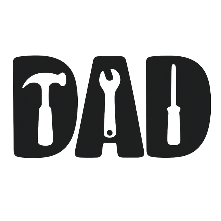 Dad and Tools SVG: Father's Day Shirt Design (Cut File)