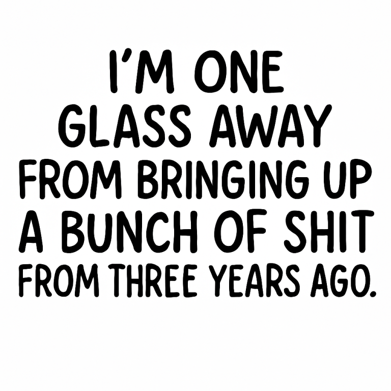 Drinking Humor SVG: Wine Glass, Funny Alcohol Quote (Cut File)