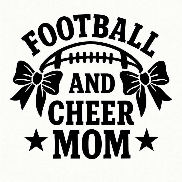Football And Cheer Mom Svg, Png, Eps, Pdf Files, Football Cheer Mom Svg, Football Mom Svg, Cheer Mom Svg, Mom of Both Png