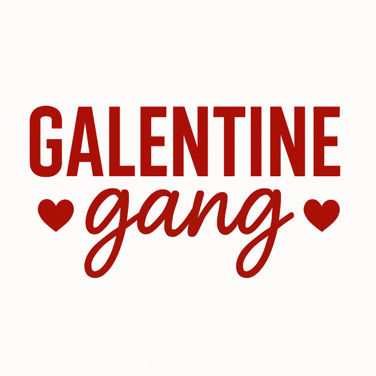 Galentine Gang SVG, Galentines SVG, Valentine's Day SVG, Valentine Shirt Svg, Best Friend Svg, Girl Gang Svg, Gift for her Svg, Png Cricut