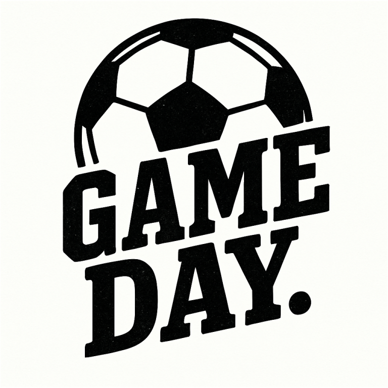 Game Day Soccer Svg, Png, Eps, Pdf Files, Game Day Svg, Soccer Svg, Soccer Ball Svg, Soccer Mom Svg, Soccer Shirt Svg, Soccer Design
