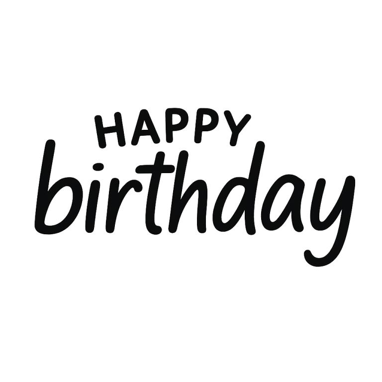 Happy Birthday SVG