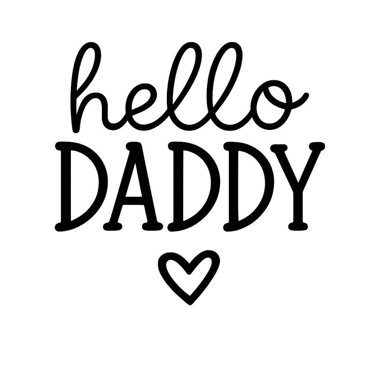 Hello Daddy SVG, Pregnancy Announcement svg, Pregnant svg, dxf,png instant download, Coming Soon svg, Baby Announcement svg, Baby svg