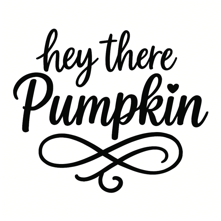 Hey There Pumpkin SVG: Fall Doormat Cut File (Digital Download)