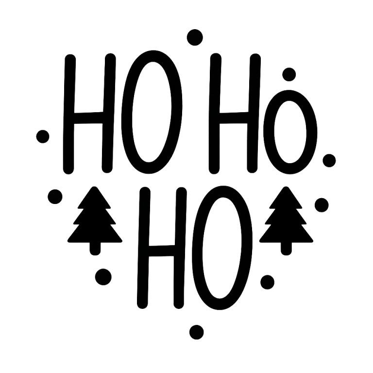 Ho Ho Ho Svg, Christmas Ornament Svg, Christmas SVG, Christmas Shirts svg, Santa, Christmas Designs SVG, Cut File Cricut