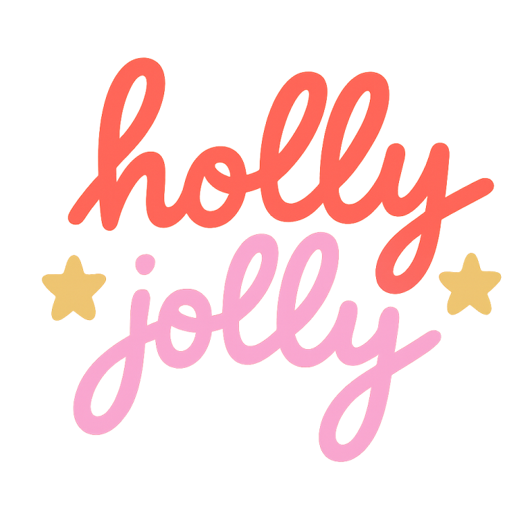 Holly Jolly Christmas SVG: Retro Santa Cut File (Digital Download)