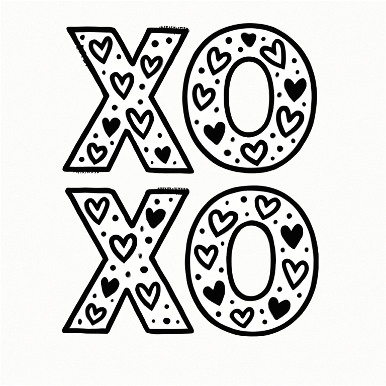 Hugs and Kisses SVG, Xoxo Svg, Heart Svg, Valentines Svg, Love Svg, Valentine Shirt Svg, Heart Leopard SVg, Valentine's Day Svg, Cut Files