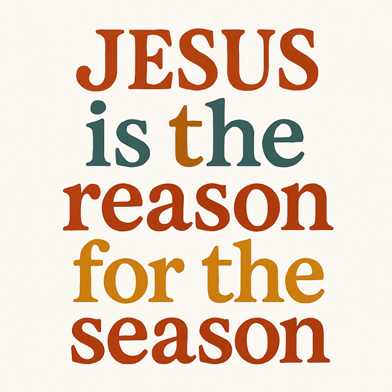 Jesus Is The Reason For The Season Svg, Png, Eps, Pdf Files, Jesus Is The Reason Svg, Jesus Christmas Svg, Jesus Shirt Svg