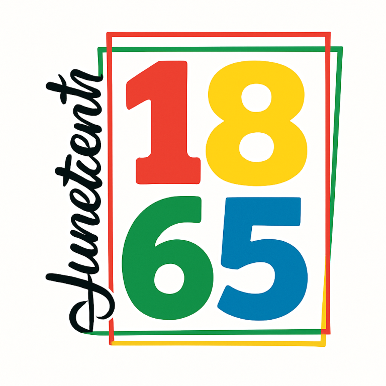 Juneteenth 1865 SVG PNG: Black History Design (Digital Files)