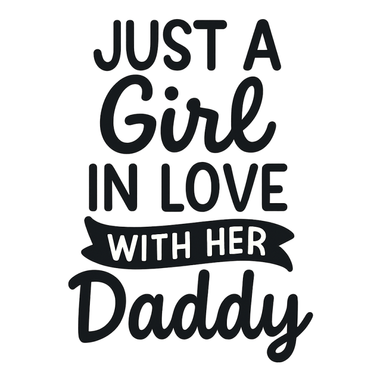 Just A Girl In Love With Her Daddy svg, Daddy's Girl SVG, Daddy's little girl svg, dxf, png instant download, Daddy's Girl Mama's World svg