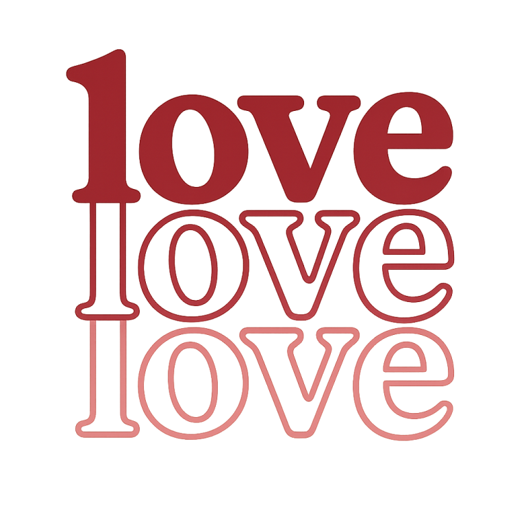 Layered Love SVG: Valentine's Day Shirt Design (Cut File)
