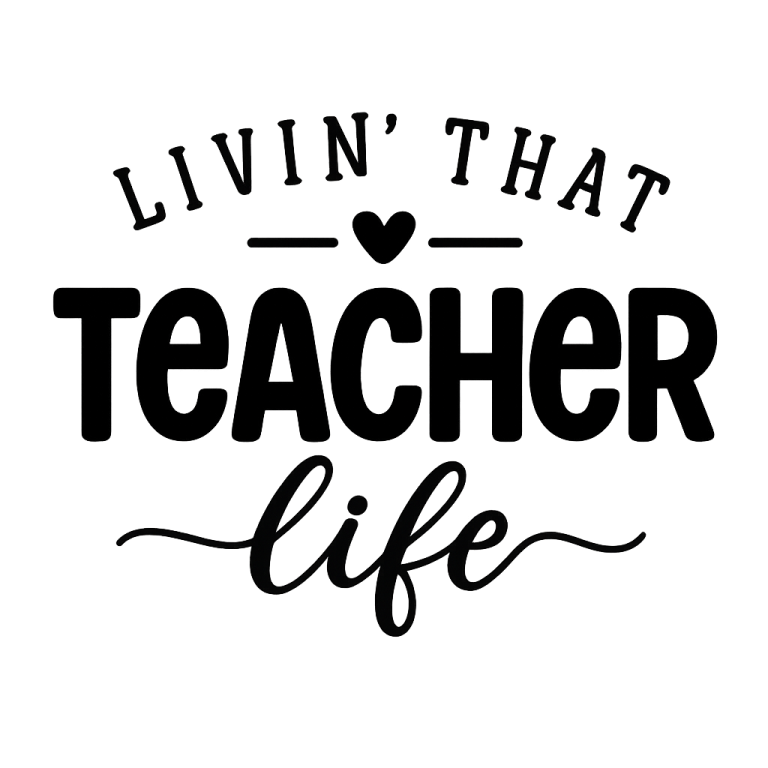 Livin That Teacher Life SVG, Teacher svg, School svg, Teacher Saying svg, dxf, png instant download, Back To School svg, Teacher Life svg
