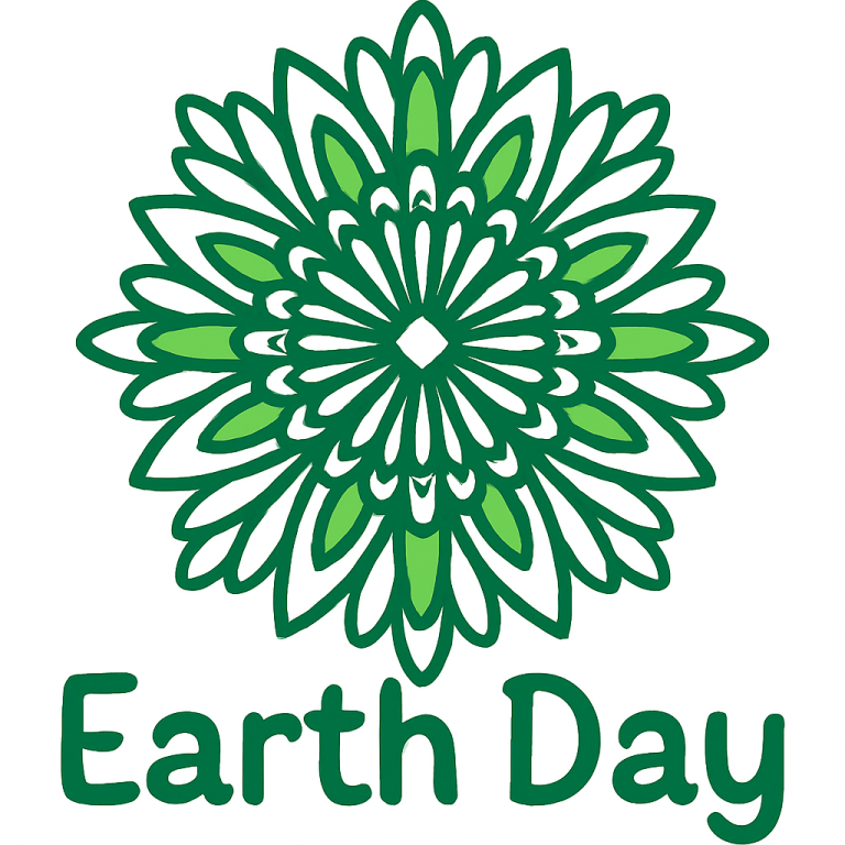 Mandala SVG Design: Zentangle Flower Cut File (Digital Download)