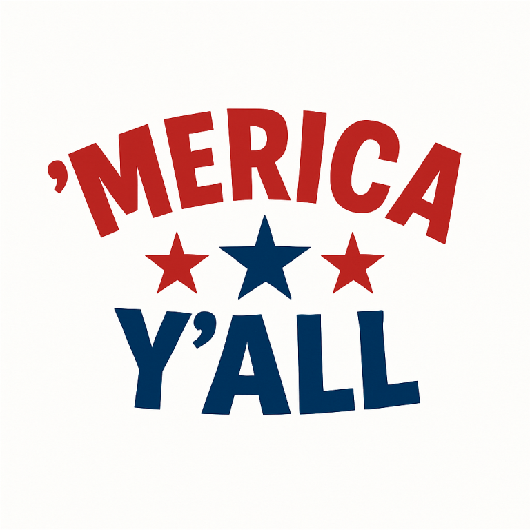 Merica Y'all Svg, Png, Eps, Pdf Files, Merica Svg, 'Merica Svg, 4th Of July Svg, American Vibes Svg, Independence Day Svg, Patriotic Svg
