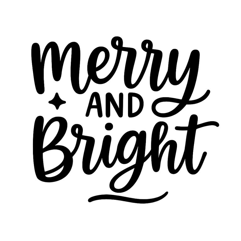 Merry And Bright svg, Christmas svg, dxf, png instant download, Merry Christmas svg, Christmas Quote svg, Christmas Shirt svg, Holiday svg