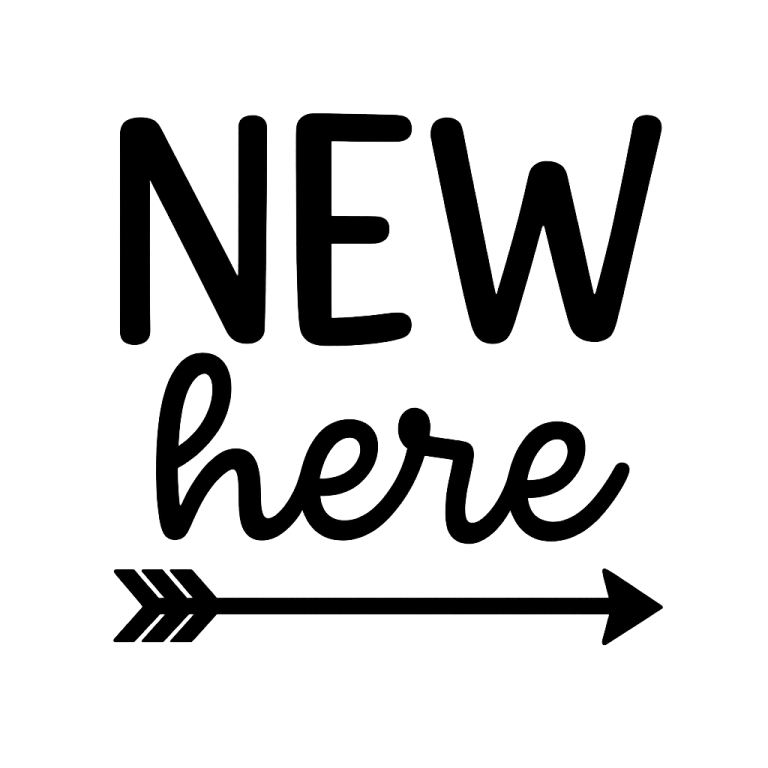 New Here SVG, New to the Crew svg, Hello I'm new here SVG, hello world svg, dxf,png instant download, Newborn SVG, baby svg, Cousin Crew svg