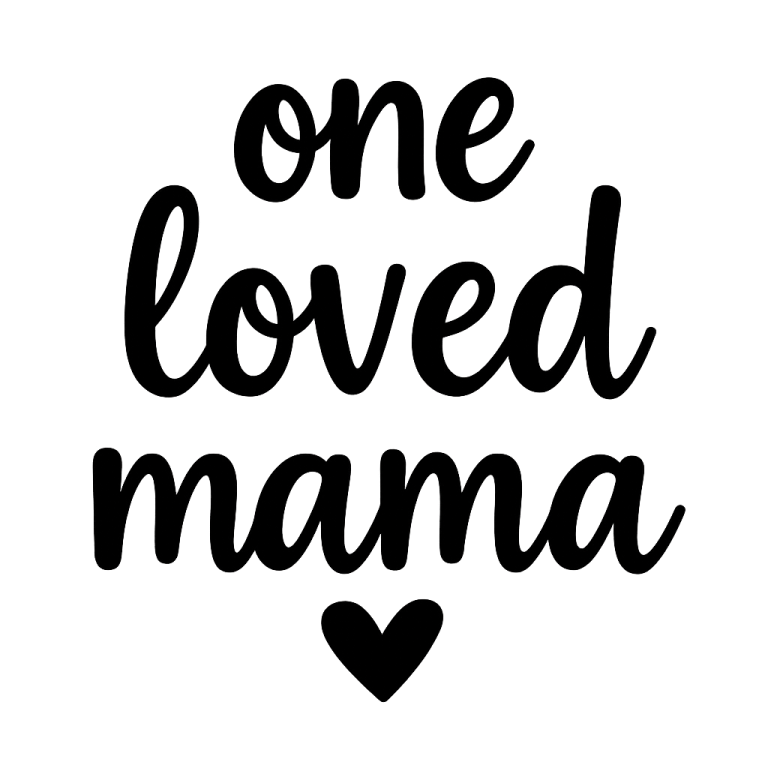 One loved Mama svg, Blessed Mama SVG, Mom svg, dxf and png instant download, Mother SVG for Cricut and Silhouette, Mother's Day svg, Momlife