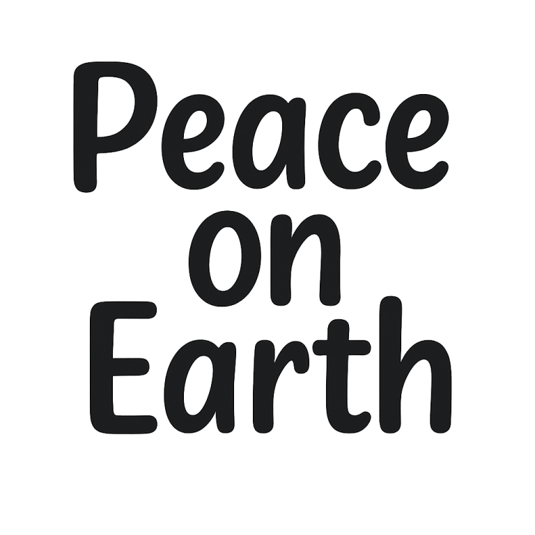 Peace On Earth SVG, Christmas svg, dxf and png instant download, Christmas quotes svg, Joy svg, Love Joy Peace svg, Christmas Sayings svg