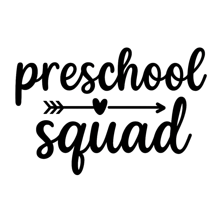 Preschool Squad svg, Preschool svg, Hello Pre K svg, First Day Of School SVG, Back to school svg, School SVG, dxf, png instant download