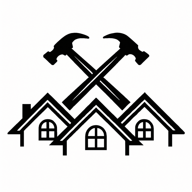 Roofer Logo Svg Png Pdf Eps Cut File, Roofing Svg, Construction Logo, Construction Company, Home Remodeling, Roofing Logo Svg, Roof Hammers