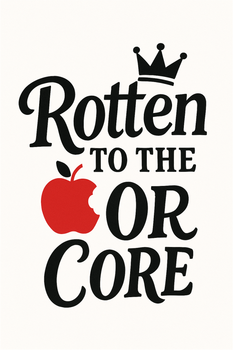 Rotten To The Core Svg Png Eps Pdf Files, The Descendants, Birthday Shirt Svg, Descendants Birthday, Cricut Silhouette
