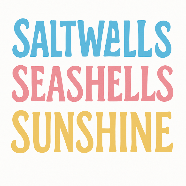 Saltwater Seashells Sunshine Svg, Png, Eps, Pdf