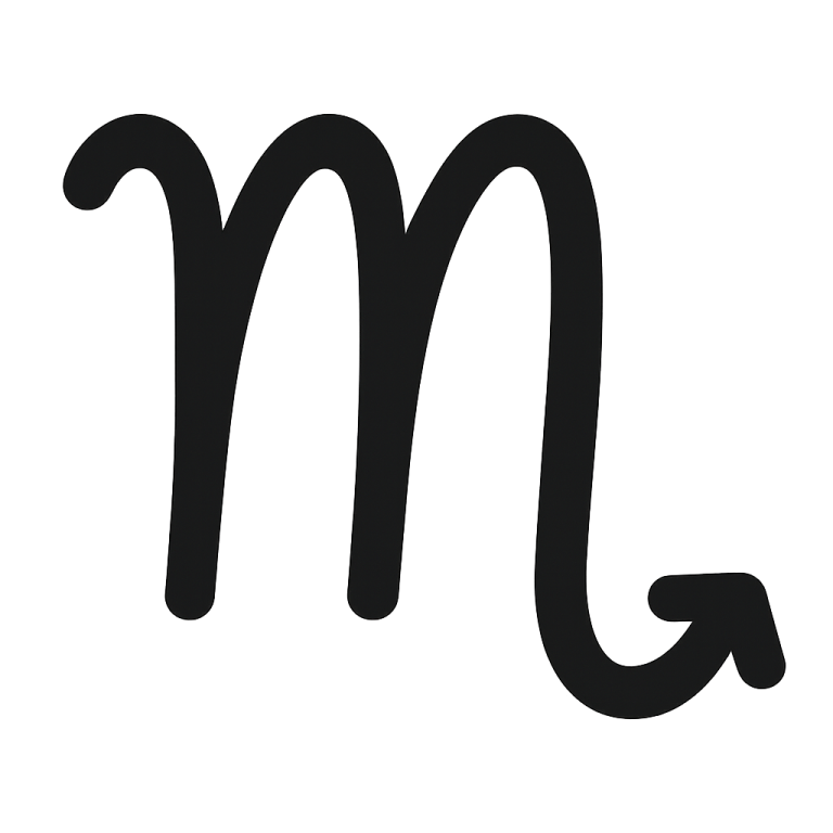 Scorpio Zodiac Sign SVG: Astrology Constellation (Cut Files)