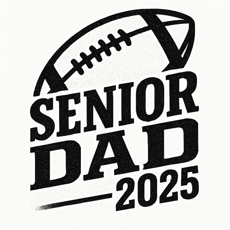 Senior Football Dad Svg, Png, Eps, Pdf Files, Football Dad Svg, Senior Dad 2025 Svg, Football Senior Dad, Dad 2025 Svg