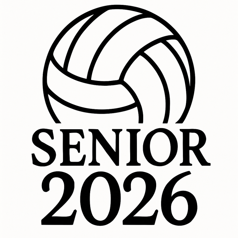 Senior Volleyball 2026 SVG: Mom Gift, Pnd, Eps, Pdf Files (Digital Download)