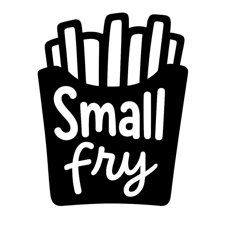 Small Fry SVG: Funny Kids Design, Cricut Cut File (Digital Download)