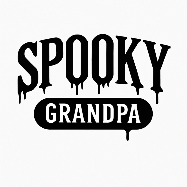 Spooky Grandpa SVG, PNG, dxf, eps, Scary Halloween Shirt Sublimation, Spooky Vibes Cricut, Spooky Season Cut File