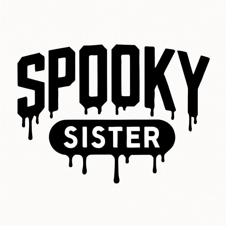 Spooky Sister SVG, PNG, dxf, eps, Scary Halloween Shirt Sublimation, Spooky Vibes Cricut, Spooky Season Cut File