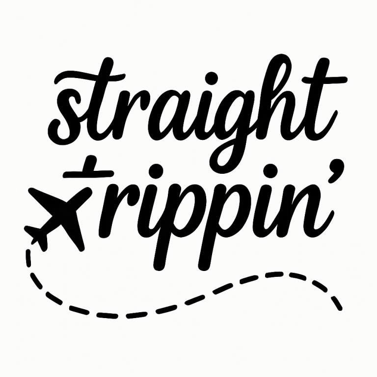 Straight Trippin Svg Png Eps Pdf Files, Vacation Svg, Travel Svg, Travel Shirt Svg, Trip Shirt Svg, Travel Svg Files