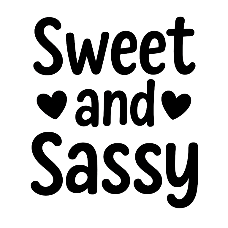 Sweet And Sassy svg, Sassy since Birth SVG, Isn't she lovely SVG, Baby svg, dxf, png instant download, Sassy SVG for Cricut and Silhouette