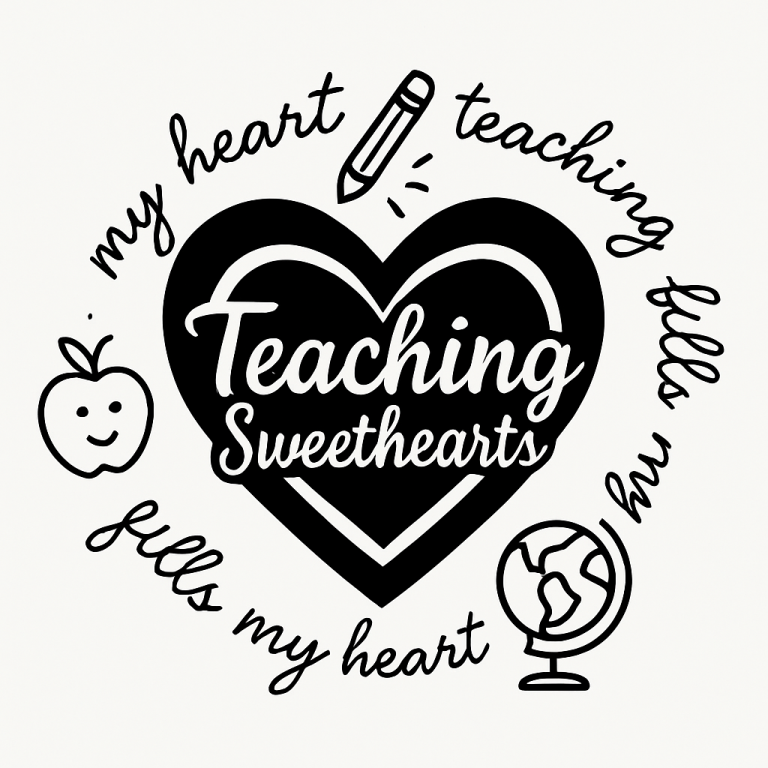 Teaching Sweethearts PNG SVG, Valentines Day PNG, Teacher Valentine Svg, Valentines day shirt Svg, Teacher Svg, Png Sublimation, Cut files