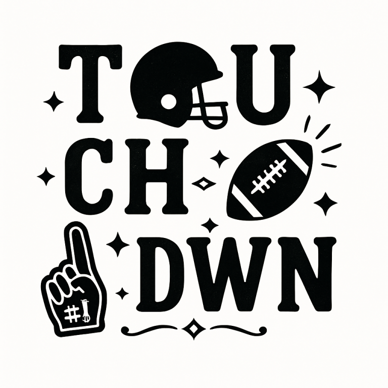 Touchdown Svg Game Day Svg Football Season Svg College Football Png for Sublimation Ballpark Mom Cut File Cricut Popular Png Sublimation