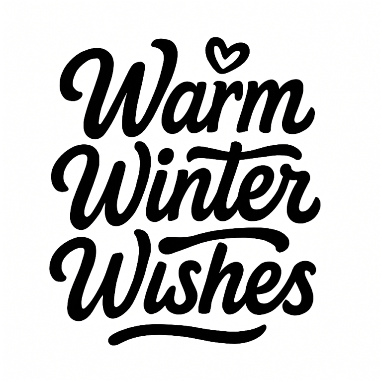 Warm Winter Wishes Svg Png Eps Pdf Files, Christmas Coffee Svg, Christmas Saying Svg, Winter Quote Svg, Cricut Silhouette