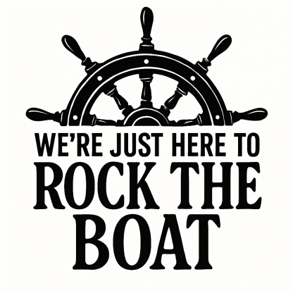 We're Just Here To Rock The Boat Svg, Png, Eps, Pdf, We're Just Here, Rock The Boat, Couples Cruise Svg, Vacation Svg, , Cruise Svg Files