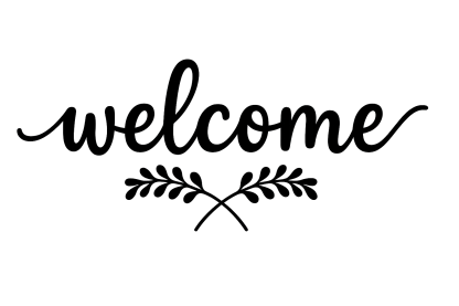 Welcome Home SVG, Front Door Sign, Wedding Decor (Digital Download)