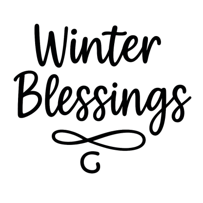 Winter Blessings SVG, Let it Snow SVG, Christmas svg, dxf and png instant download, Winter SVG, It's winter y'all svg, Hello winter svg