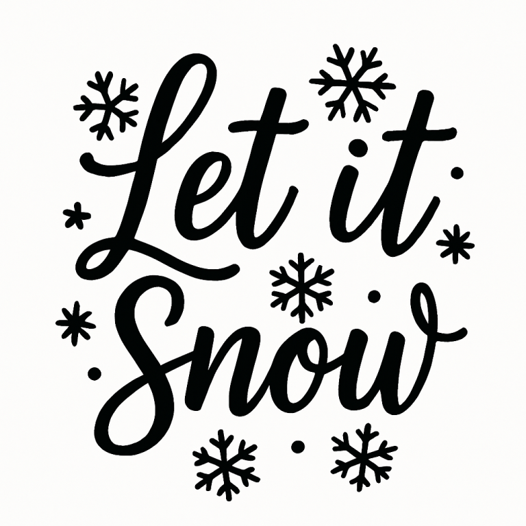 let it snow text svg, let it snow words png, let it snow downloadable, let it snow png, let it snow digital download, winter saying clip art