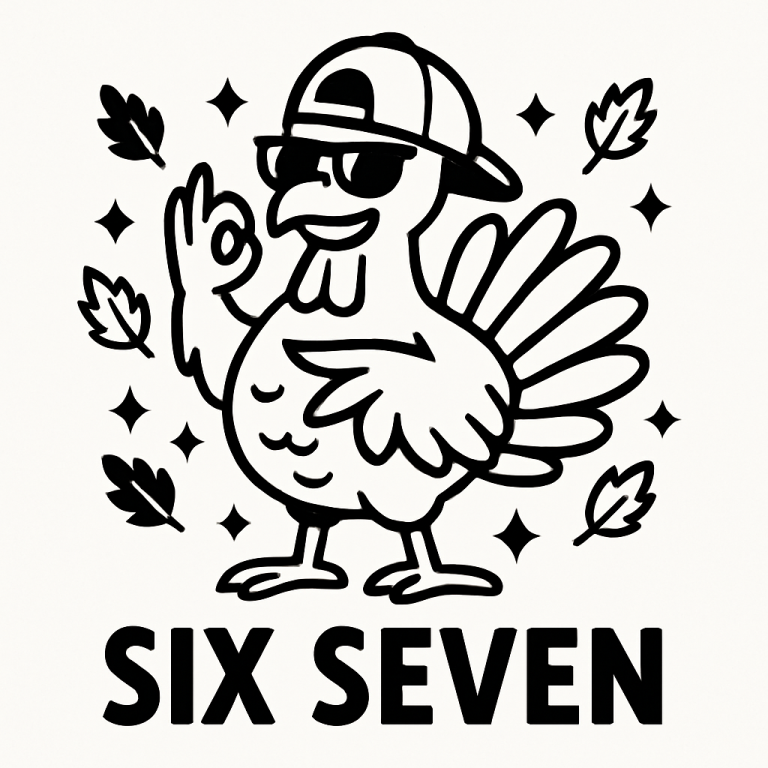 six seven fall png, 67 Thanksgiving svg, Thanksgiving 6 7 meme png, 67 Thanksgiving turkey, six seven turkey design, 6 7 turkey svg, png 67