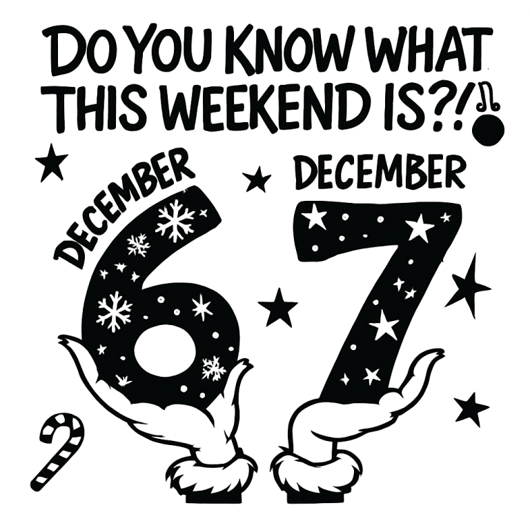 6-7 Elf Prop Canva Template, Elf Letter For 67 Png, Trending Meme Christmas Ideas, Six Seven Canva Design, Christmas Canva, Sublimation File