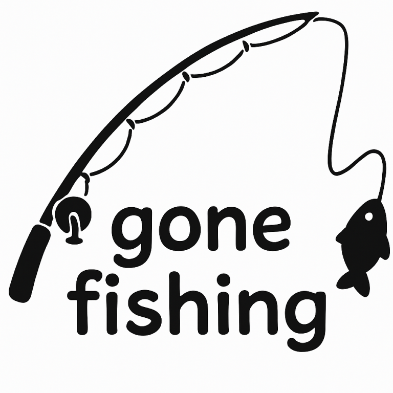 Fishing Pole - Instant Digital Download - svg, png, dxf, and eps files included!
